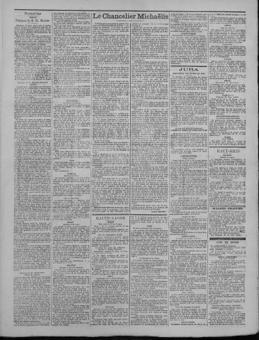 17/03/1922 - La Dépêche républicaine de Franche-Comté [Texte imprimé]