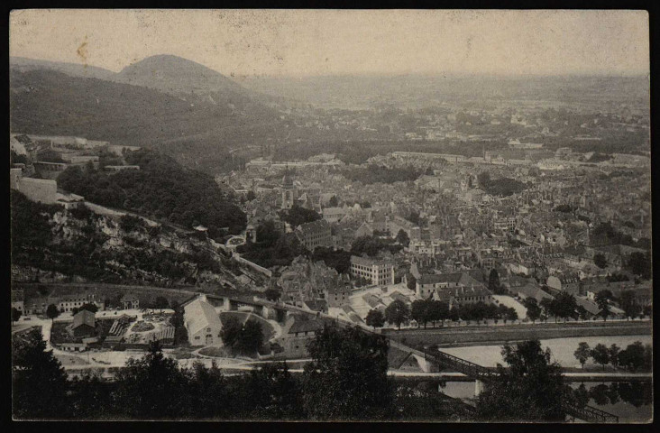 Besançon - Panorama pris de Brégille [image fixe] , Besançon : J. Liard,d, 1904/1906