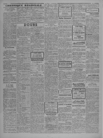 28/08/1938 - Le petit comtois [Texte imprimé] : journal républicain démocratique quotidien