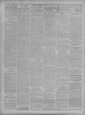 20/10/1920 - La Dépêche républicaine de Franche-Comté [Texte imprimé]