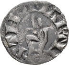 874.1.37 - pièce de monnaie ; denier estevenant