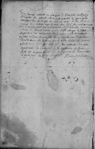 Paroisse de Velotte et de Beure : baptêmes (naissances), mariages (4 mars 1616 - 6 novembre 1684)
Actes de confirmation