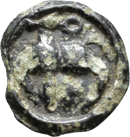 860.43.1 - pièce de monnaie ; potin
