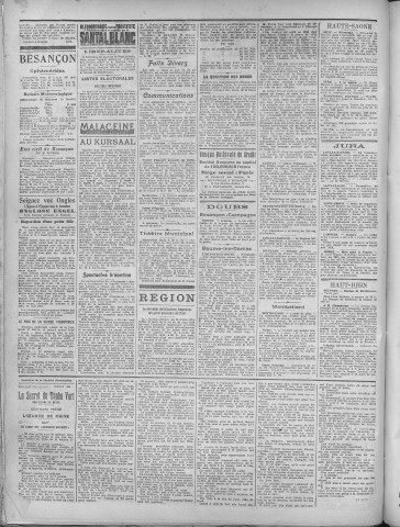 27/02/1919 - La Dépêche républicaine de Franche-Comté [Texte imprimé]