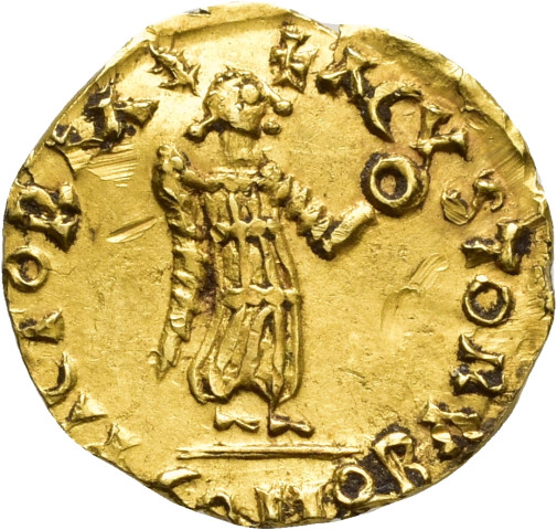 883.6.2 - pièce de monnaie ; triens