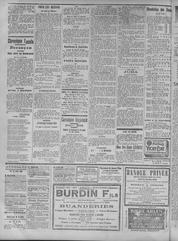 16/10/1914 - La Dépêche républicaine de Franche-Comté [Texte imprimé]