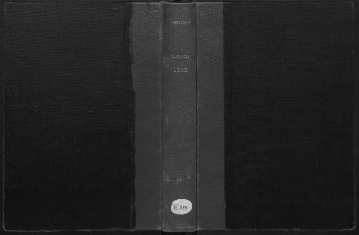 Registre des naissances, 1888