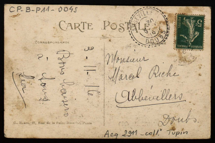 Souvenir de Besançon [image fixe] , Paris : G. Harel, 23, rue de la Reine Blanche, 1904/1916