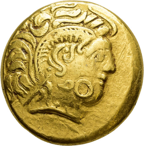 A.X25LUX.1 - pièce de monnaie ; statère