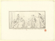 Retour de Télémaque auprès de sa mère Pénélope [image fixe] / Anto. Canova inventó, Vincenzo Camoccini delineó, Tom. Piroli incise , 1750/1850