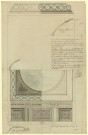 Hôtels Tassin de Villiers et Tassin de Moncourt, à Orléans. Profils et dessins de plafonds / Pierre-Adrien Pâris , [S.l.] : [P.-A. Pâris], [1791]