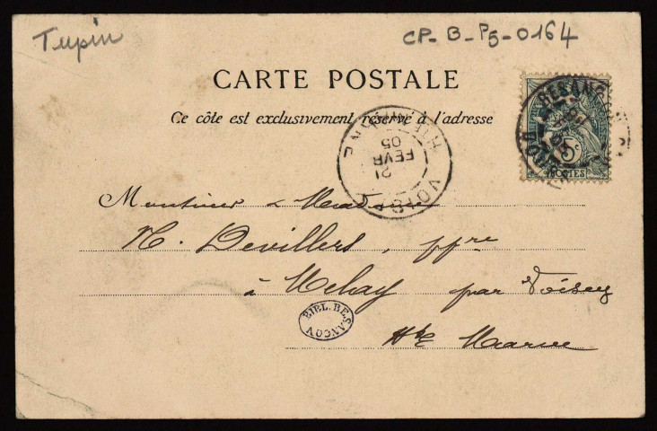 Besançon - La Porte Taillé. [image fixe] , Besançon : Teulet, éditeur, Besançon, 1901/1905