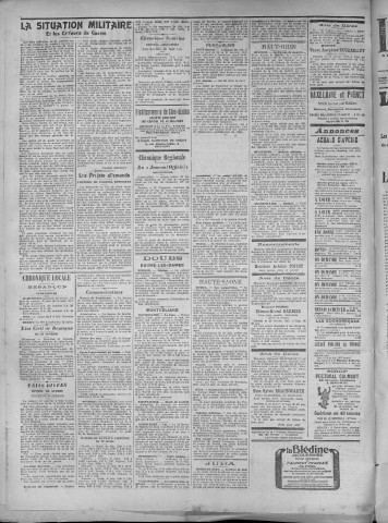 28/02/1917 - La Dépêche républicaine de Franche-Comté [Texte imprimé]