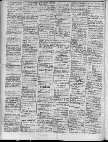16/01/1905 - La Dépêche républicaine de Franche-Comté [Texte imprimé]