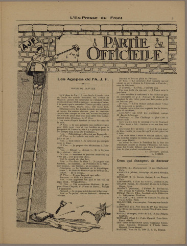 01/01/1920 - L'Ex-presse du front : organe mensuel