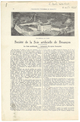 Dossier documentaire sur Hilaire de Chardonnet, constitué par son biographe, RP Demoment : photographies, correspondance, publications, documentations.