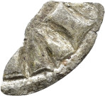 874.1.77.4 - pièce de monnaie (fragment, 1) ; denier tournois