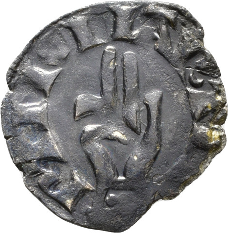 874.1.23 - pièce de monnaie ; denier estevenant