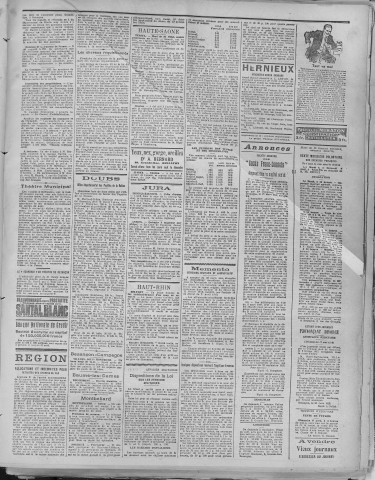 03/04/1919 - La Dépêche républicaine de Franche-Comté [Texte imprimé]