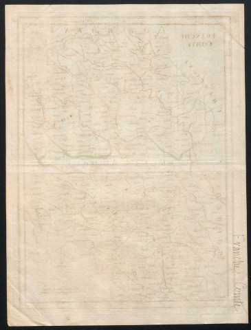 Franche-Comté. 5 lieues communes de France. [Document cartographique] , 1712/1799