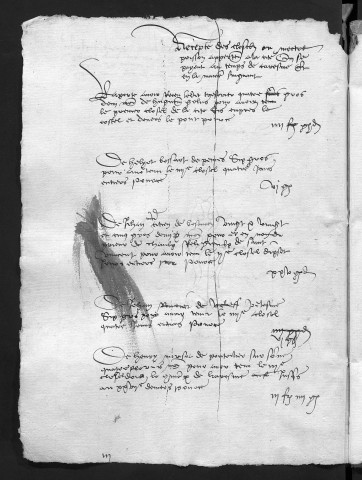 Comptes de la Ville de Besançon, recettes et dépenses, Compte de Pierre de Chaffoy (1er janvier - 31 décembre 1498)