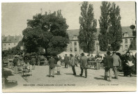 Besançon. Place Labourée un jour de Marché [image fixe] , Besançon : J. Liard, 1901/1908
