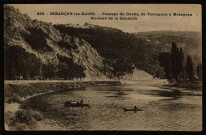 Besançon - Passage du Doubs, de Tarragnoz a Mazagran. Rochers de la Citadelle [image fixe] , Besançon : Etablissements C. Lardier - Besançon, 1914/1930
