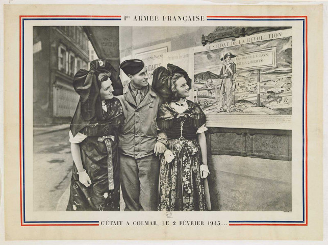 C'était à Colmar le 2 février 1945, affiche