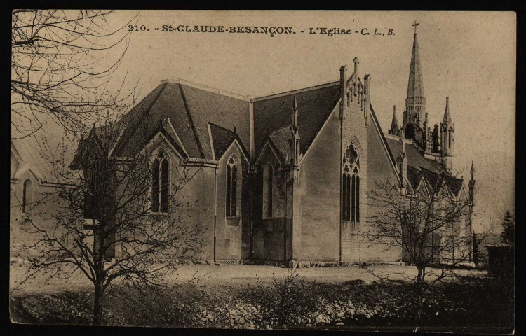 Besançon. - L'Eglise [image fixe] , Besançon : C. L. , B., 1904/1930