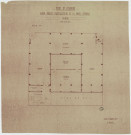 Entresol, avant-projet d'aménagement dressé en décembre 1950 : plan.