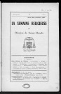 22/03/1951 - La Semaine religieuse du diocèse de Saint-Claude [Texte imprimé]