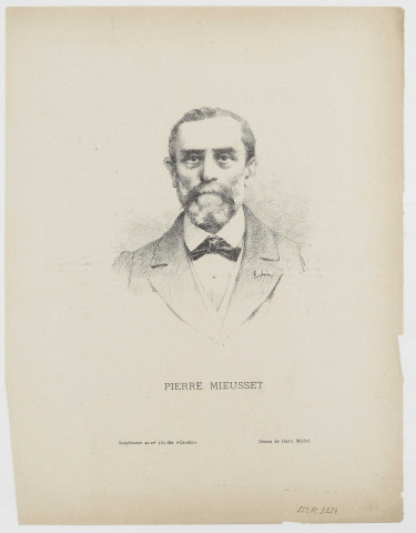 Pierre Mieusset [image fixe] / Henri Michel , Besançon, 1888-1913
