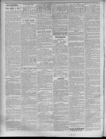 21/02/1905 - La Dépêche républicaine de Franche-Comté [Texte imprimé]