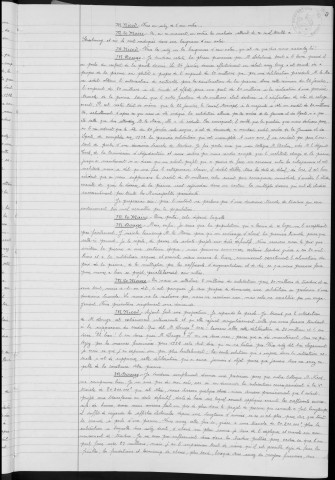Registre des délibérations du Conseil municipal, avec table alphabétique, du 22 octobre 1951 au 29 juin 1953