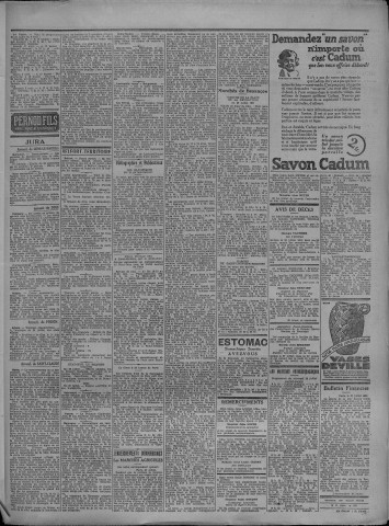 29/07/1931 - Le petit comtois [Texte imprimé] : journal républicain démocratique quotidien