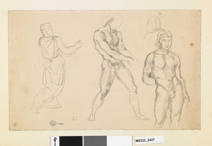 Trois études de personnages