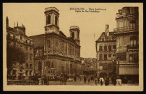 Besançon - Besançon - Place Jouffroy et Eglise de Ste-Madeleine. [image fixe] , 1904/1930