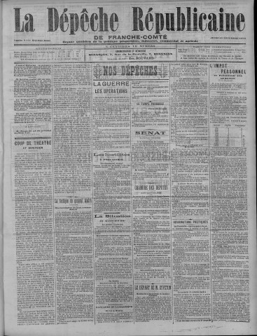 10/11/1904 - La Dépêche républicaine de Franche-Comté [Texte imprimé]