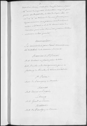 Registre des délibérations municipales 1er janvier - 31 décembre 1754