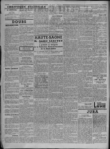 28/09/1936 - Le petit comtois [Texte imprimé] : journal républicain démocratique quotidien