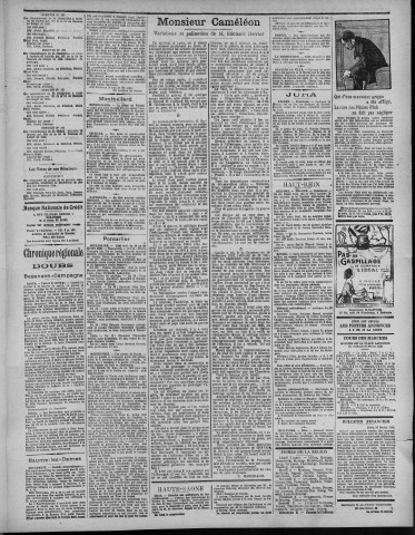 28/02/1925 - La Dépêche républicaine de Franche-Comté [Texte imprimé]
