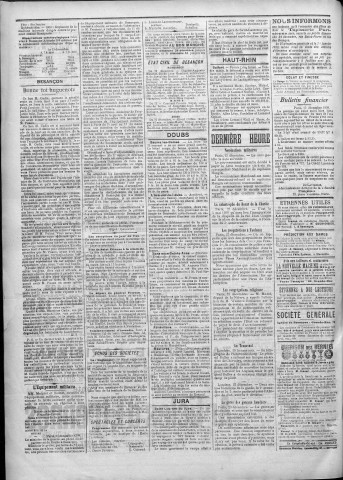 24/12/1899 - La Franche-Comté : journal politique de la région de l'Est