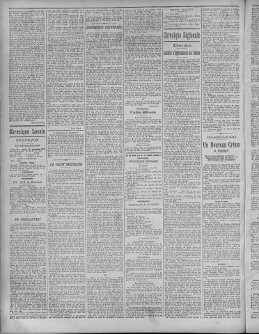 15/11/1910 - La Dépêche républicaine de Franche-Comté [Texte imprimé]