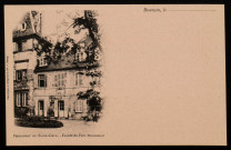 Pensionnat du Sacré-Coeur. - Façade du Petit Pensionnat [image fixe] , Nancy : Phototypie A. Bergeret et Cie, 1897/1903