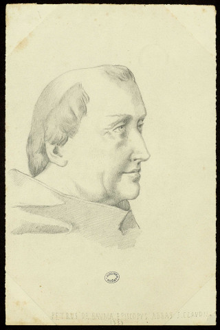 Pierre de La Baume, archevêque de Besançon. Tête, de profil droit, à peine tournée vers la gauche , [S.l.] : [s.n.], [1800-1899]