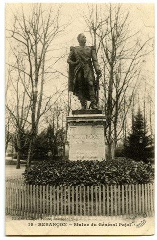 Besançon - Statue du Général Pajol [image fixe] , Besançon : Edit. Gaillard-Prêtre, 1912-1920