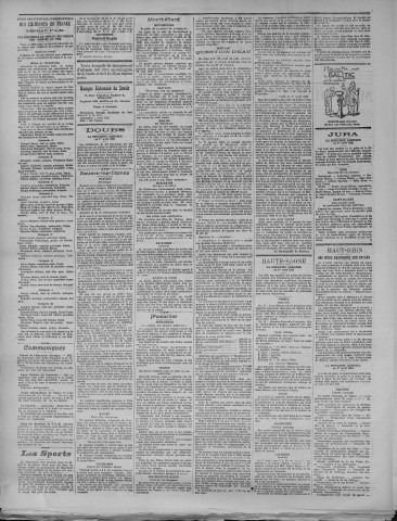18/04/1922 - La Dépêche républicaine de Franche-Comté [Texte imprimé]