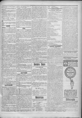 22/01/1895 - La Franche-Comté : journal politique de la région de l'Est