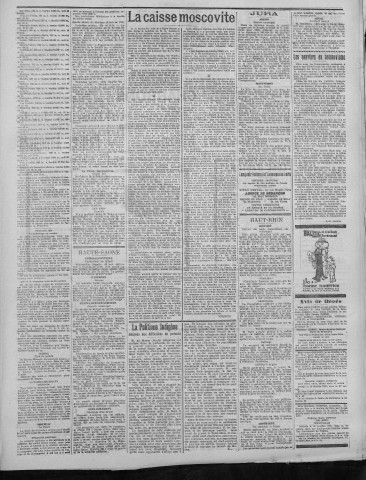 21/10/1921 - La Dépêche républicaine de Franche-Comté [Texte imprimé]