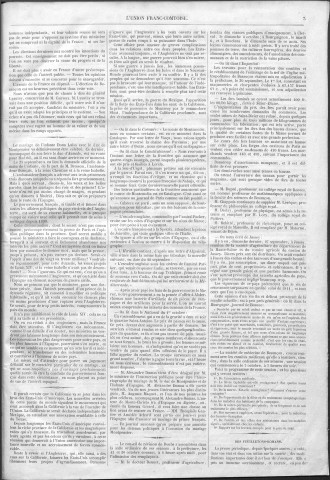 03/10/1846 - L'Union franc-comtoise [Texte imprimé]